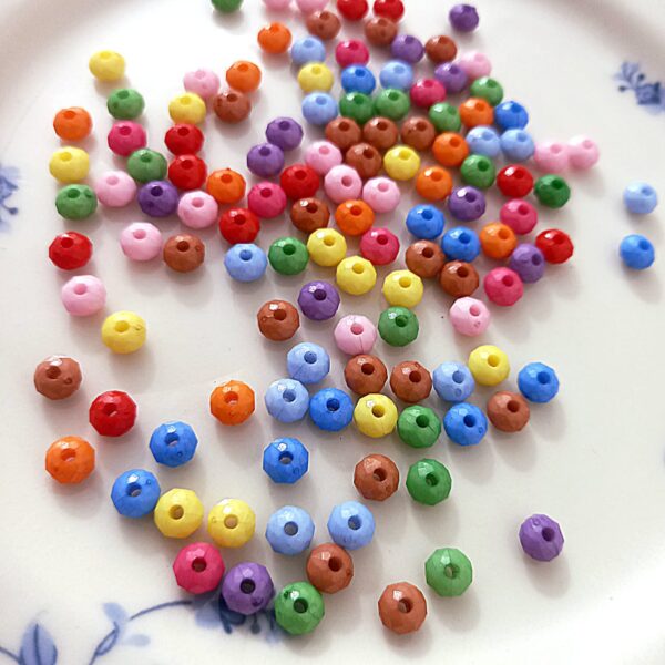 Colorful Mini Round Beads