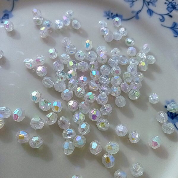 Reflective Crystal Beads Artificial