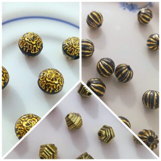 Black Gold Collection Beads