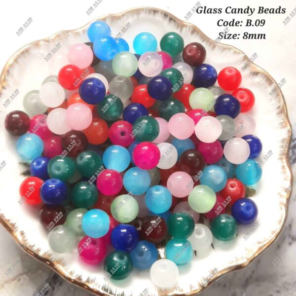 Glass Candy Beads