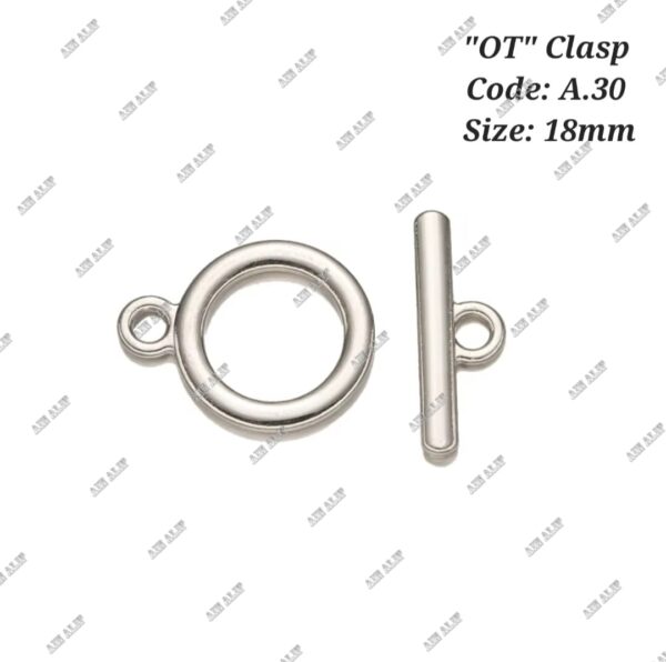 Silver OT Clasp